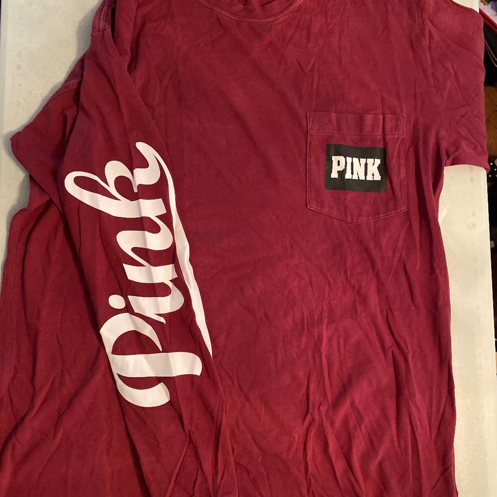 VS Pink long sleeve shirt